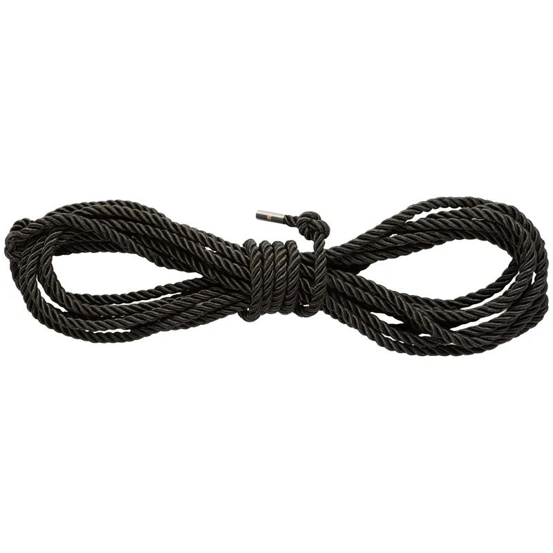 Darkness Cotton Bondage Rope 20m Lilac — langt bondagereb til kreative bindinger