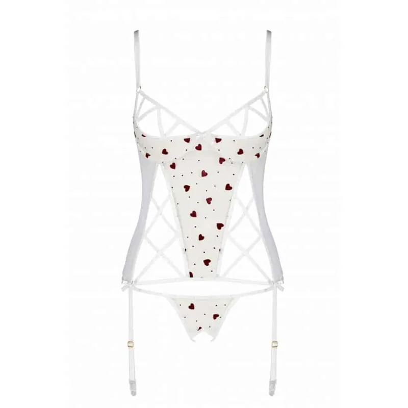 Passion Lovelia Korset i hvid