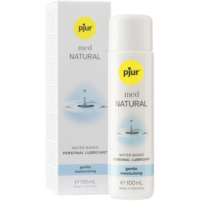 3. Pjur Med Natural Glide — Bedste til følsom hud — Vandbaseret (medicinsk)
