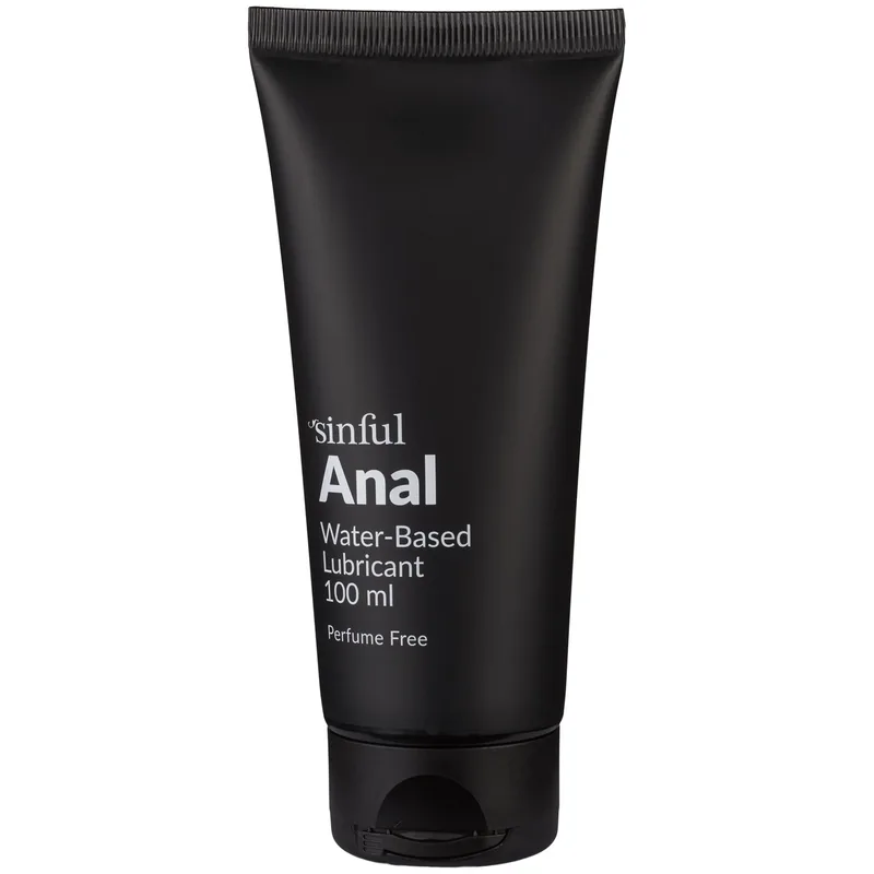 Sinful vandbaseret glidecreme — anal — produkt