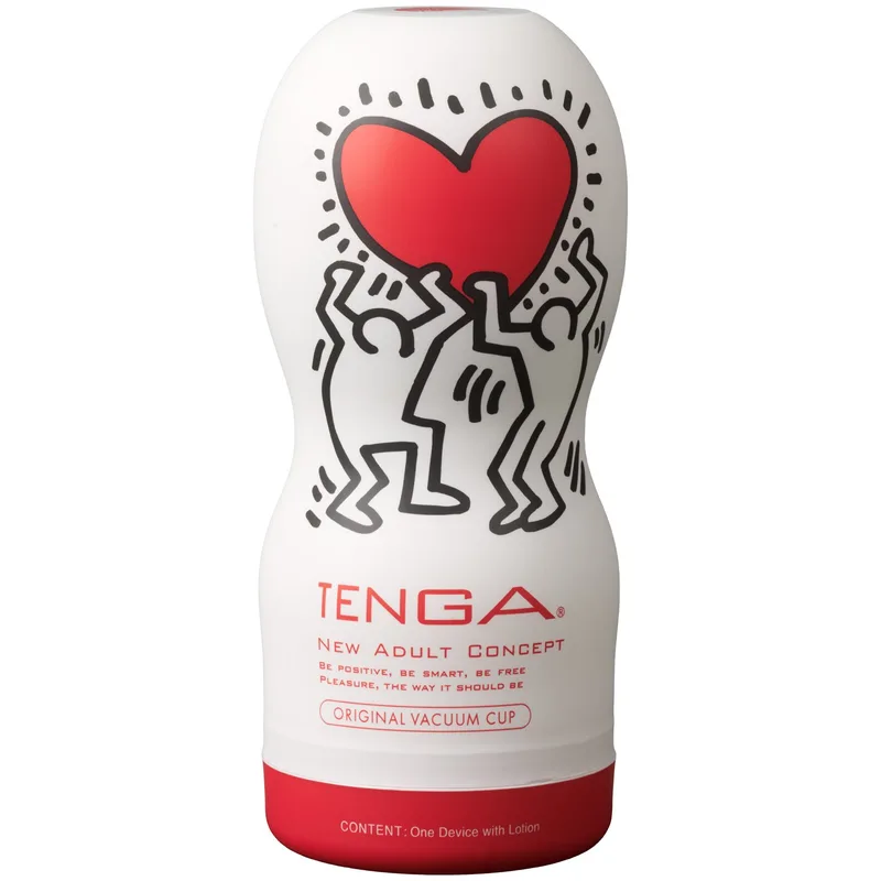 TENGA × Keith Haring Original Vacuum Cup Masturbator — produkt