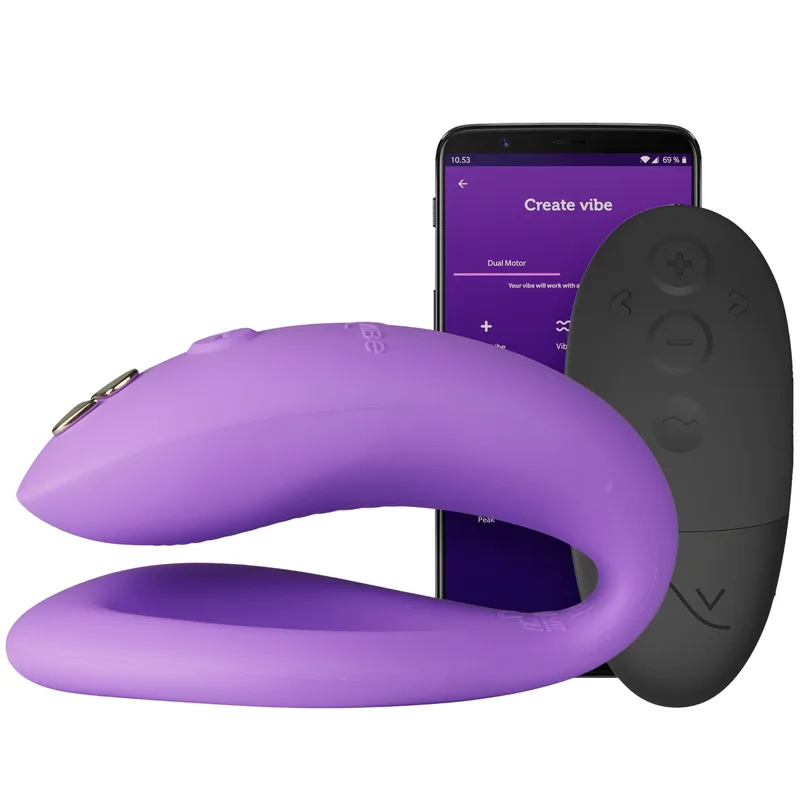 We-Vibe Sync O — fleksibel par-vibrator — Par-vibrator
